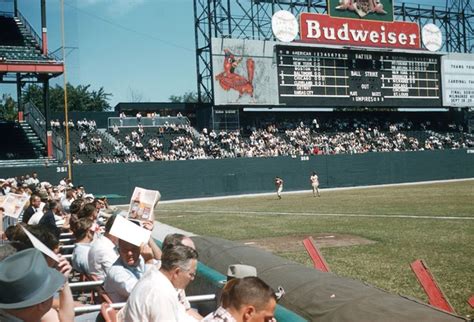 Follow your favorite teams and players on cbssports.com. Sportsman's Park (St. Louis). (1956) | St louis baseball ...