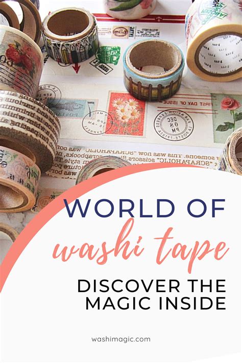 Explore The World Of Washi Tape Discover The Magic Inside