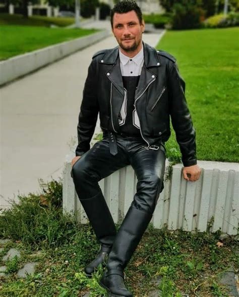 Pin von Marcus Morisson auf Leder 17 Leder für männer Männer outfit