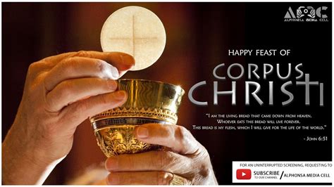 Feast Of Corpus Christi 11th June 2020 Holy Mass Youtube