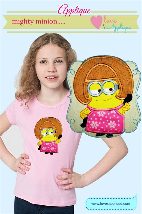 Minion Applique Designs Minion Embroidery Designs Minion Design