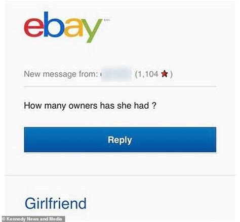 Man Puts His Girlfriend On Ebay For A Prank Daily Mail Online