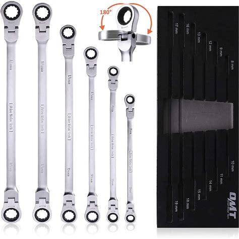 Buy Orionmotortech Extra Long Gear Ratcheting Wrench Set Metric Xl