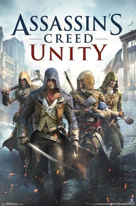 ASSASSIN S CREED UNITY COVER 22x34 Video Game POSTER Arno Dorian