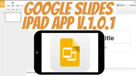 Connect with them on dribbble; How To: Google Slides iPad App Tutorial v.1.0.1 - YouTube