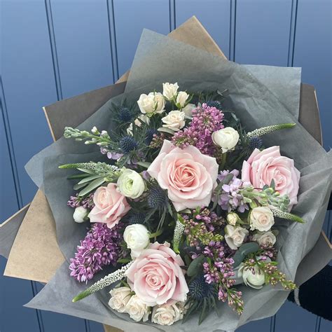 Pastel Flower Bouquet Delivered In Bath Flowers Of Bath
