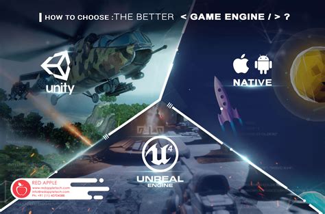 Unity Unreal Native Choose Better Game Engine For Mobile Game
