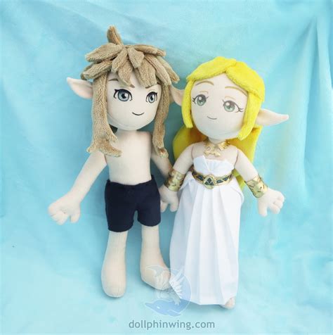 Dollphin Wing Breath Of The Wild Link And Zelda Plush Doll