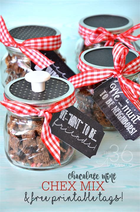 These ideas were chosen based on value, ability to customize, and quality. Christmas Gift Idea - Chex Mix Recipe | The 36th AVENUE