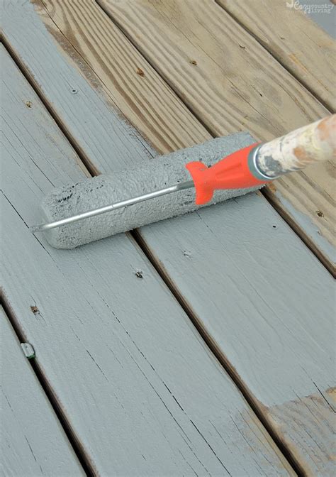 Household painting supplies & tools. DIY Deck Makeover with BEHR PREMIUM DeckOver Coating ...
