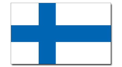 Finlands flagga), also called siniristilippu (blue cross flag), dates from the beginning of the 20th century. Finland Flag
