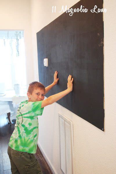 Foam is preferable when creating an unvented conditioned attic. How to DIY build a giant huge chalkboard on a wall in your home. | 11 Magnolia Lane