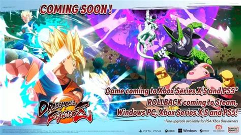 Rollback Netcode Officially Coming To Dragon Ball Fighterz In 2024 Ps5