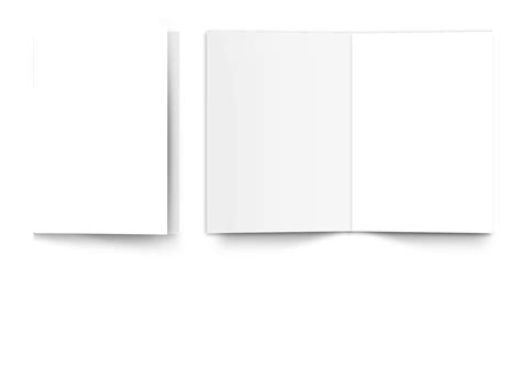 Blank Bi Fold Brochure Template Design For Publishing 23624922 Png