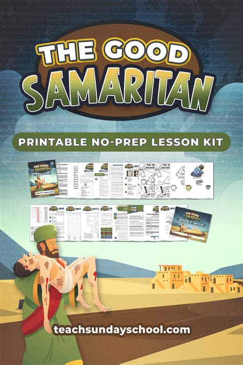 The Good Samaritan Complete Lesson Kit — Teach Sunday School