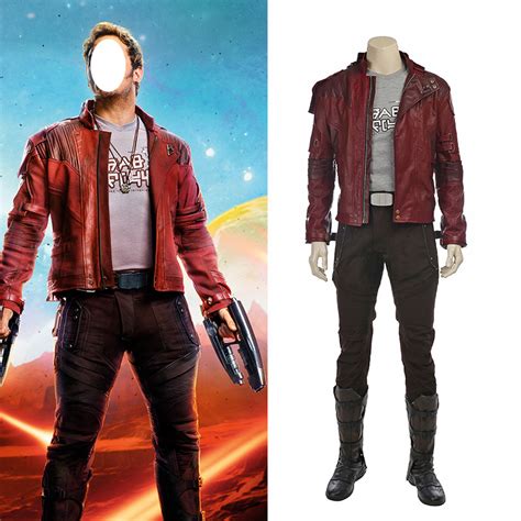 Guardians Of The Galaxy 2 Star Lord Cosplay Kostymer Hela Set Karneval