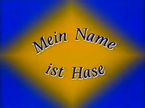 Bugs Bunny Mein Name Ist Hase Intro Deutsch Video Dailymotion