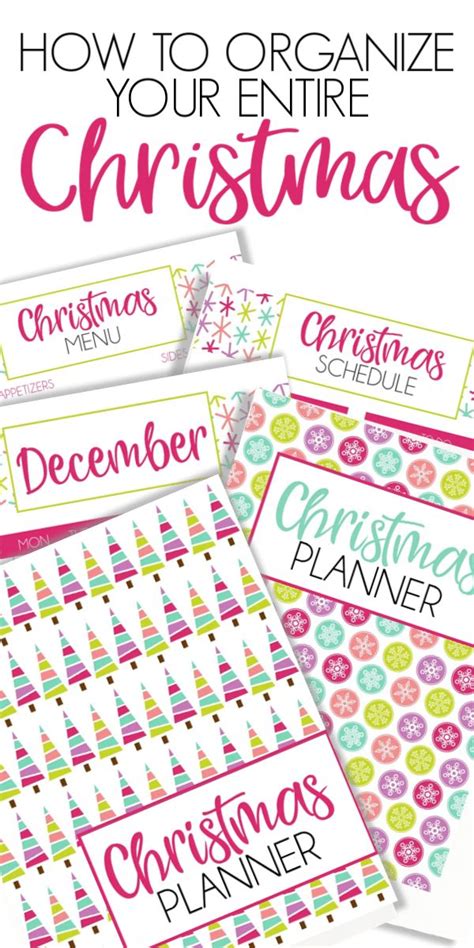 New Christmas Planner Printable Organization Obsessed Christmas