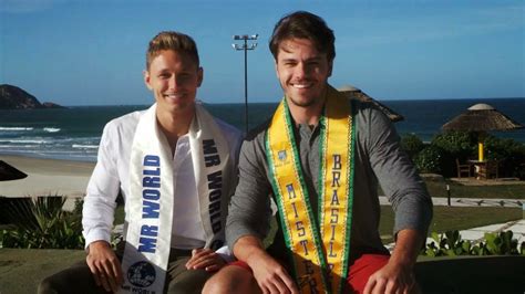 Mr World 2014 Nicklas Pedersen Visits Rio De Janeiro Miss World Winners