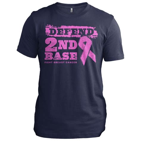 defend 2nd base fight breast cancer one nation design