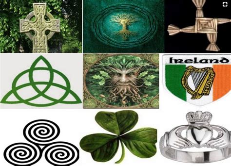 Irish Celtic Symbols And Meanings Chart A Visual Reference Of Charts