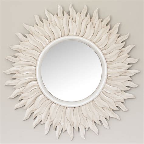 Camille Round Sunburst Mirror By Decorative Mirrors Online