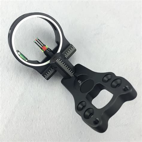 Buy Archery Compound Bow 3 Pin Bow Sight Fiber Optic
