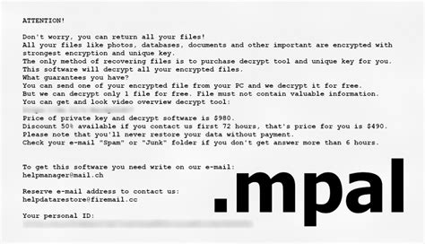 Mpal Ransomware How To Remove Mar 2021 Dedicated 2