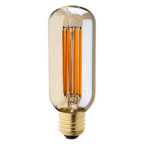 T14 Led Filament Bulb 40 Watt Equivalent Vintage Light Bulb W Gold