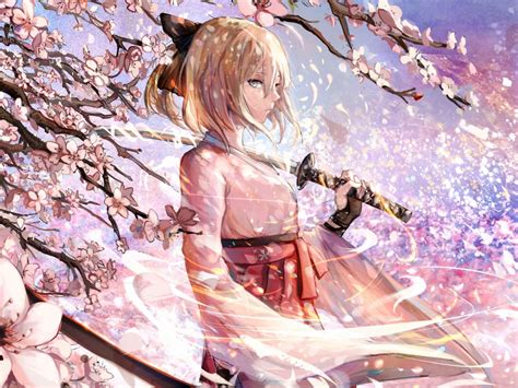 Update 89 Cherry Blossom Wallpaper Anime Super Hot Vn