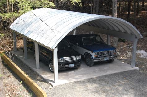 Our metal carport kits are an ideal alternative if you don't want the hassle of locking and unlocking your storage space. Steel Arch Carport | SteelMaster Buildings | Flickr