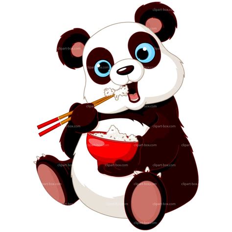 Panda Eating Clipart Clip Art Library