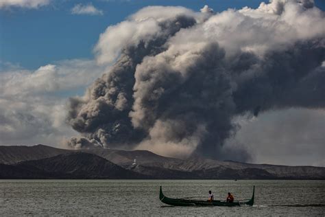 Photos Taal Volcano Erupts Spewing Lava Ash Over Philippines Nbc