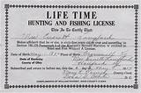 Nebraska Lifetime Hunting And Fishing License Images