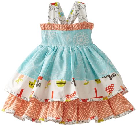 Jelly The Pug Baby Girls Infant Opal Sassy Dress Clothing