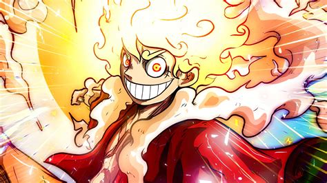 Luffy Gear 5 Joy Boy Sun God