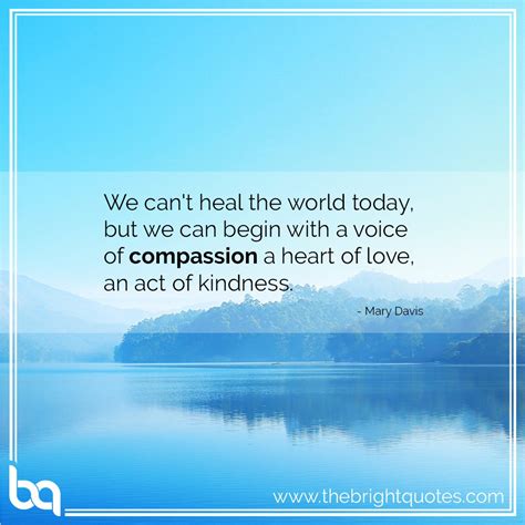 30 Best Heart Warming Compassion Quotes And Images The Bright Quotes