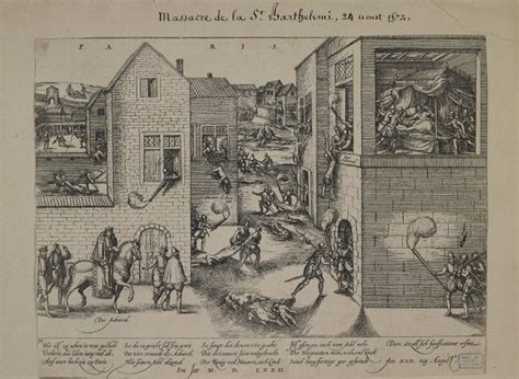 Massacre De La Saint Barthélemy 24 Août 1572 Archexpo