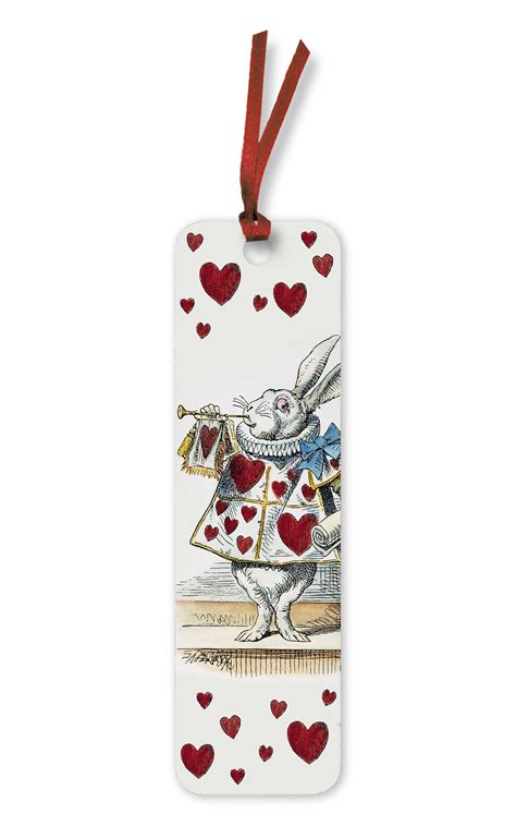 alice in wonderland white rabbit bookmarks pack of 10 book summary and video official