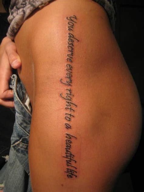 Pin By Shelby Jonas On Tatted Tattoo Quotes Thigh Tattoos Women
