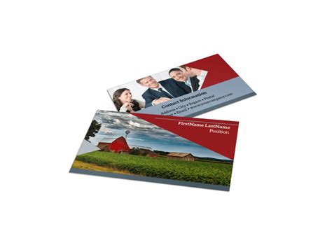 Each of following insurers who transact business in california are domiciled in california and have their principal place of business in los angeles, ca: Farmers Insurance Business Card Template | MyCreativeShop