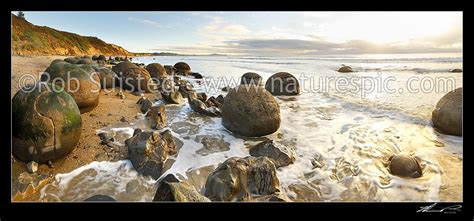 Moeraki Boulders Kaihinaki On Koekohe Beach At Sunrise 60 Million