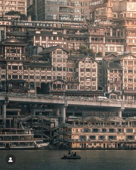 Traditional Style Buildings In Chongqing China Architecturalrevival