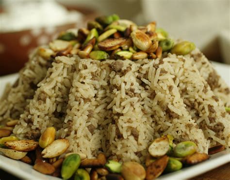 Rice With Minced Meat Lebanese