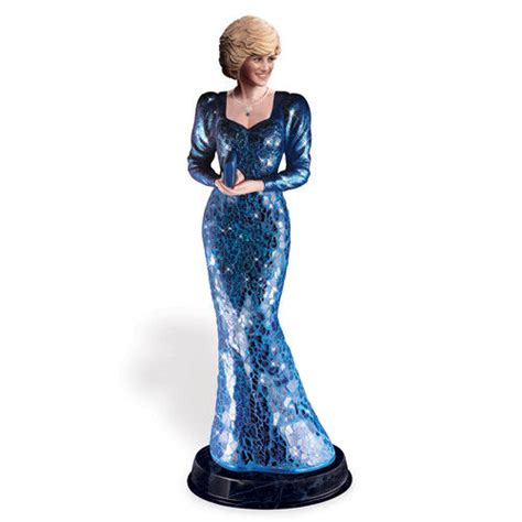 Princess Diana Royal Beauty And Grace Resin Figurine Bradford Exchange