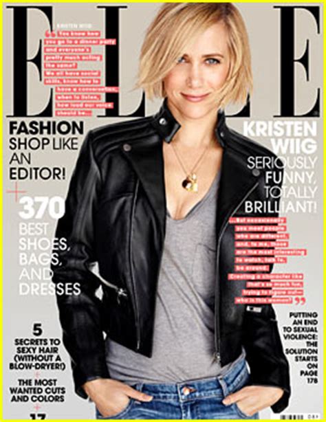Kristen Wiig Tells Elle She Gets Fully Naked In Welcome To Me