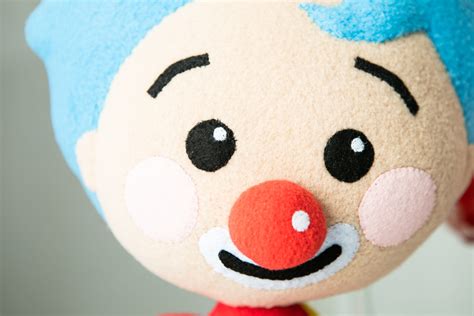 Plim Plim Plush Clown Plush Handmade Soft Toy Made To Order Etsy Canada