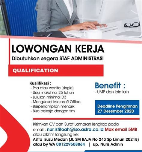 We did not find results for: Lowongan Kerja Staff Administrasi di PT Astra Isuzu Medan Desember 2020 | Lowongan Kerja Medan ...