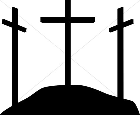 Christian Cross Silhouette At Getdrawings Free Download