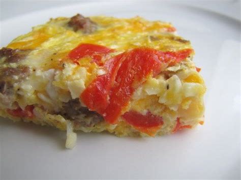 Hash brown casserole with bacon, onions, and cheese. Hearty Breakfast Casserole (High Protein and GAPS friendly ...